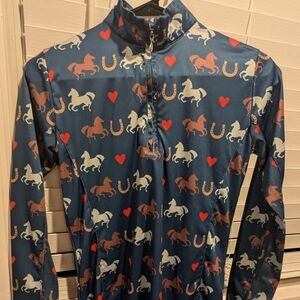 Girls horse riding shirt